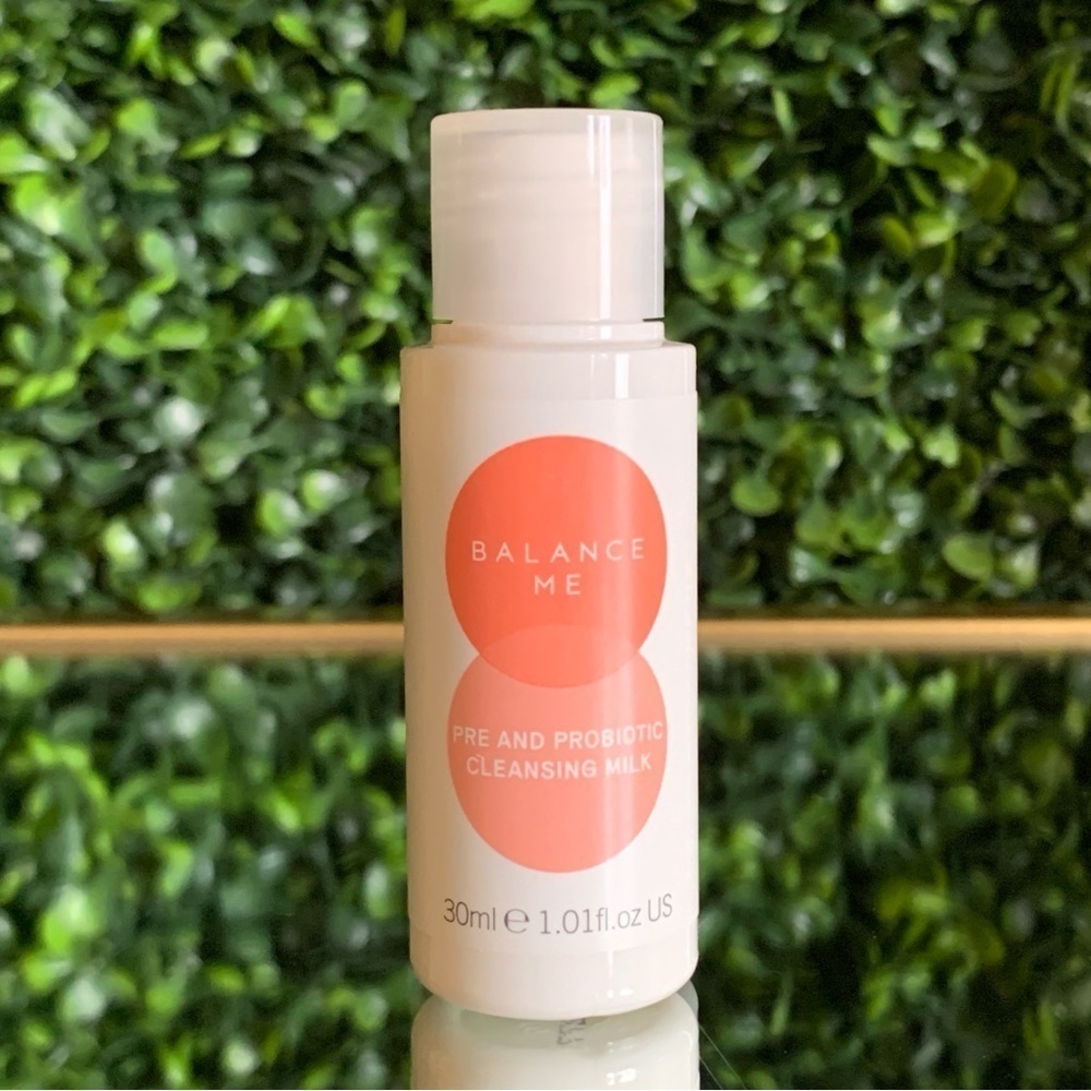 Balance Me Pre and Probiotic Cleansing Milk | NEW | 30mL | Luxury Travel Size